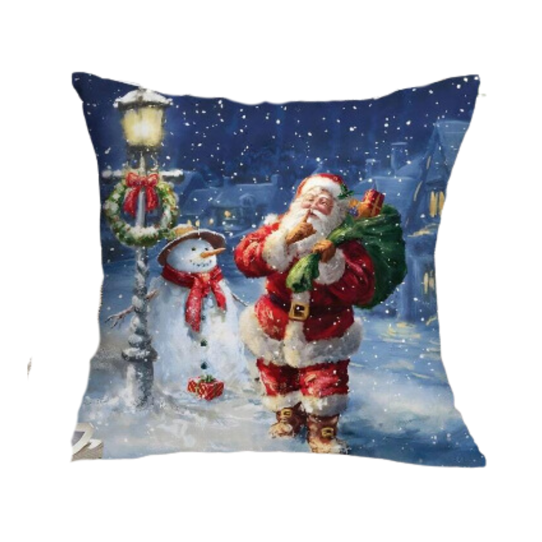 Cabs Christmas Pillow covers - Santa