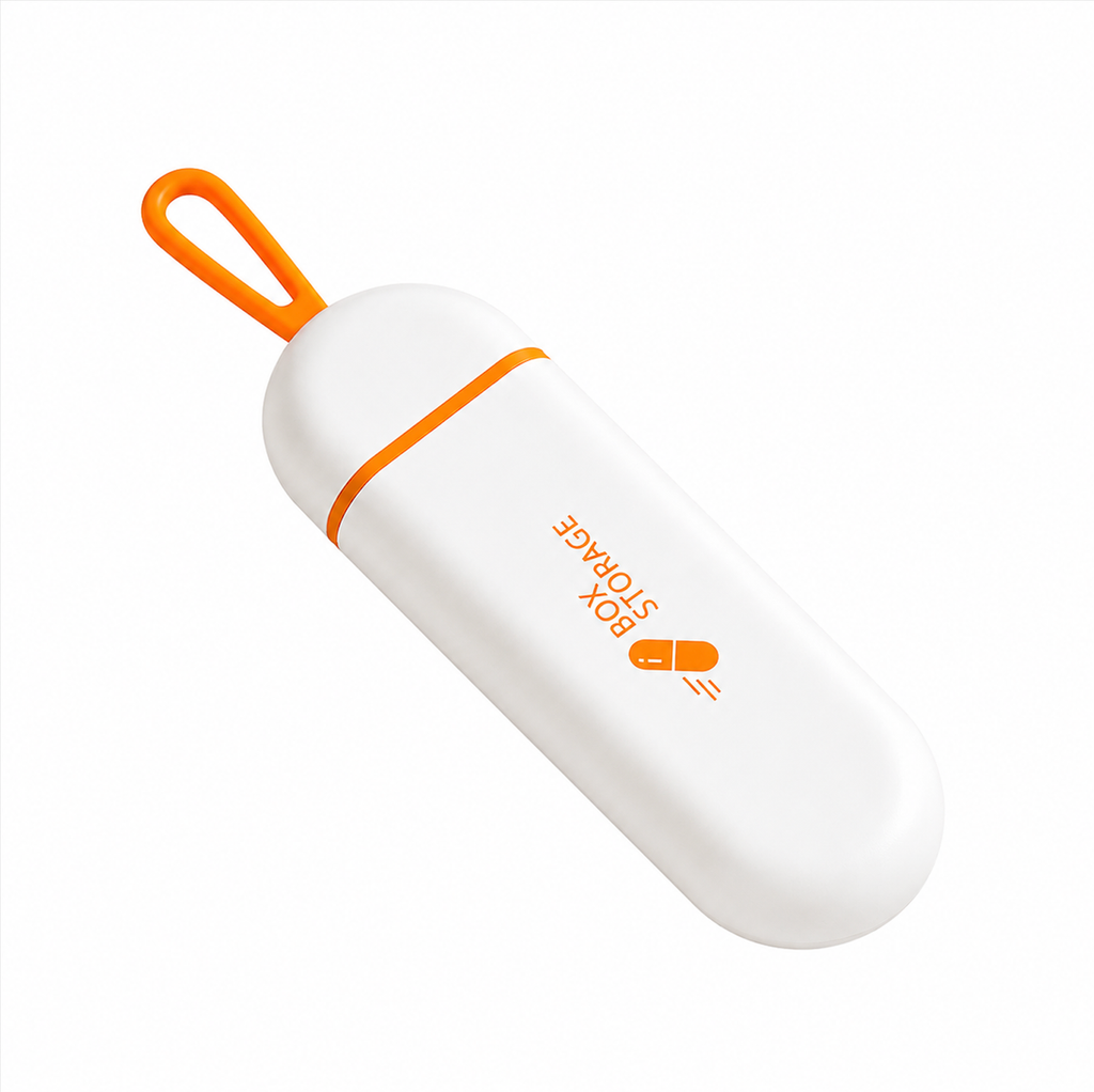 PocketPill Portable Organizer - White,