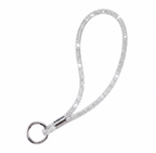 Silver Rhinestone Phone Lanyard - Universal
