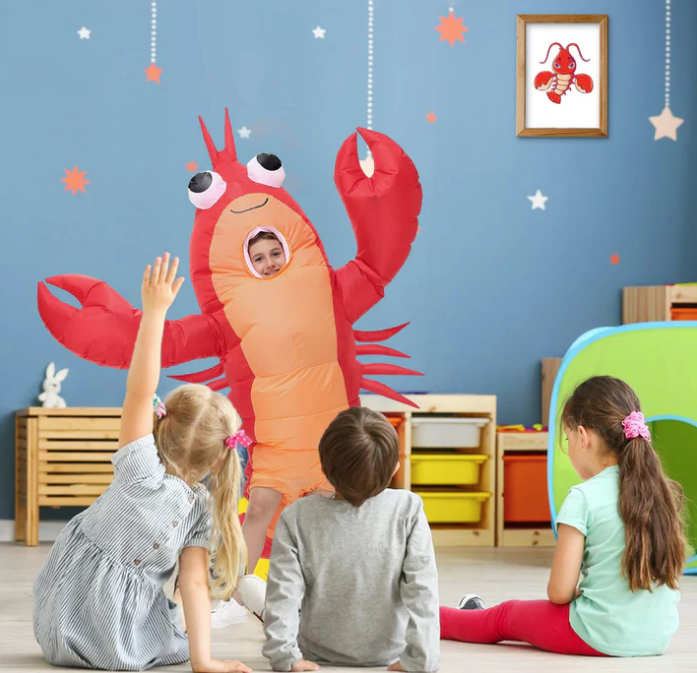 Inflatable Crayfish Costume - Adult