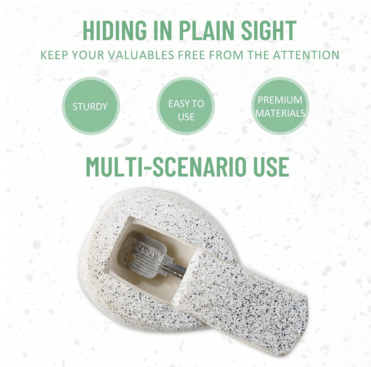 Rock Stash- White