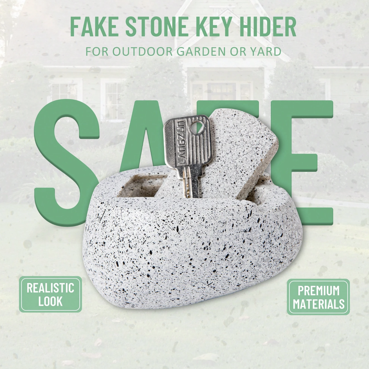 Rock Stash- White