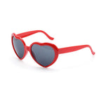 Heart Shaped Glasses - Red