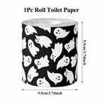 Halloween Ghost Print Novelty Toilet Paper Roll