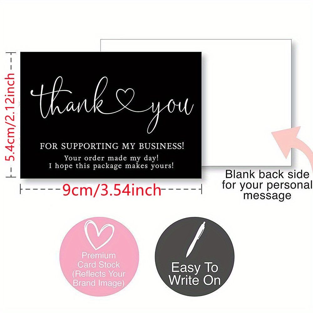 Thank You For Supporting My Business Cards - 30PCs