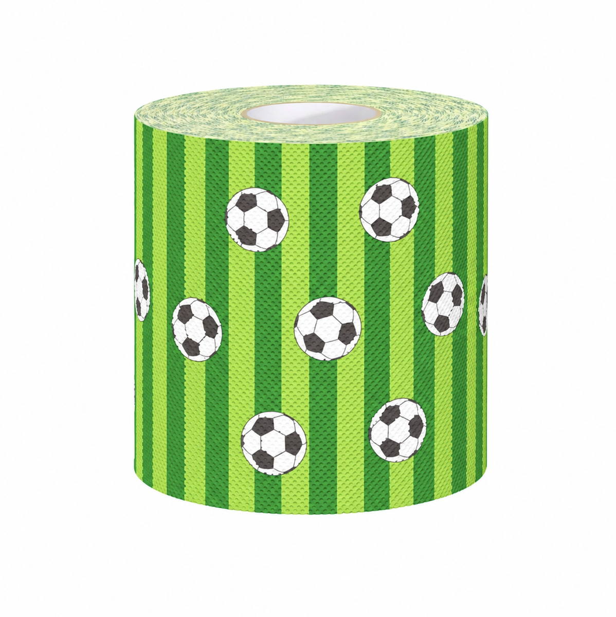 Novelty Soccer Ball Print Toilet Paper Roll
