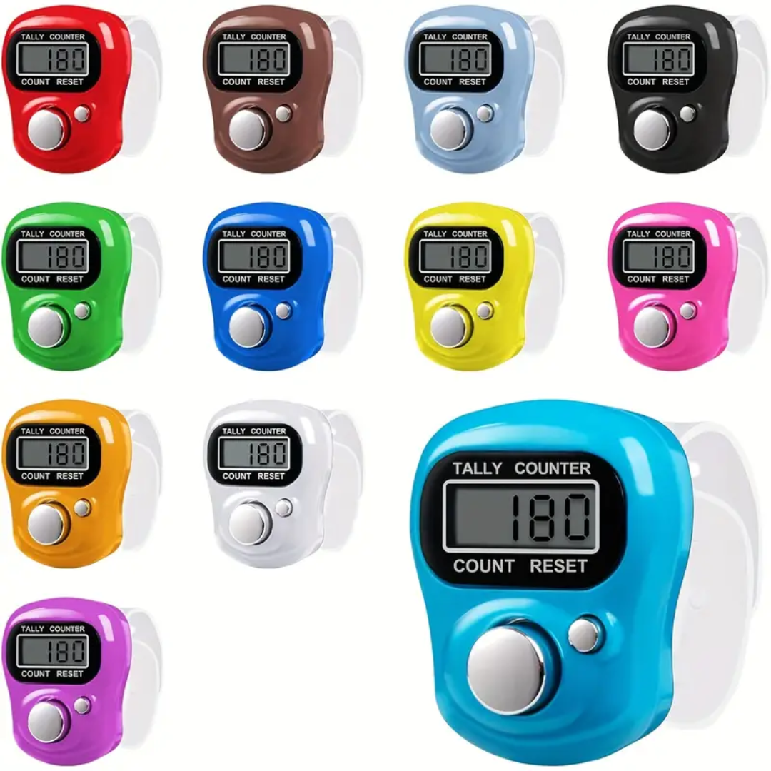 Handheld Electronic Finger Counters with 5-Digit LCD Display