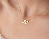 Cabs - Angel Numbers Pendant Chain - 999