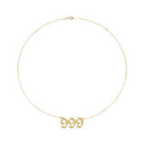 Cabs - Angel Numbers Pendant Chain - 999