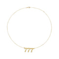 Cabs - Angel Numbers Pendant Chain