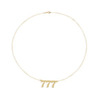 Cabs - Angel Numbers Pendant Chain