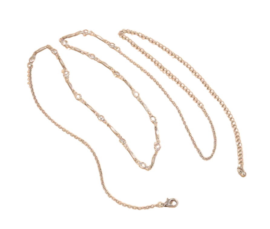 CABS - Geometric Decor Waist Chain- Gold