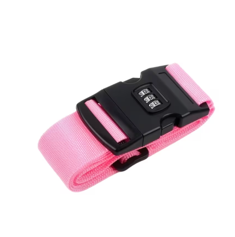 Secure Your Luggage Belts - 2 Piece - Pink