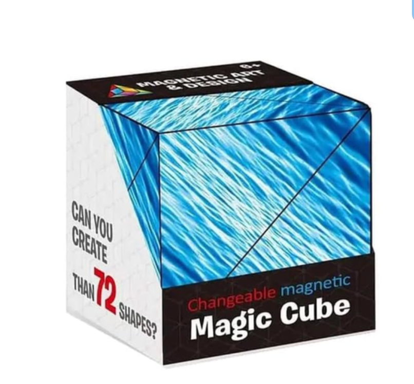Shape Shifting Cubes - Blue Seas
