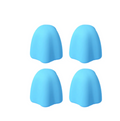 Silicone Toothpaste Cover Self-Closing Dispensers - 4 Pack - 4 X Blue