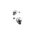 Skull Earrings - Silver