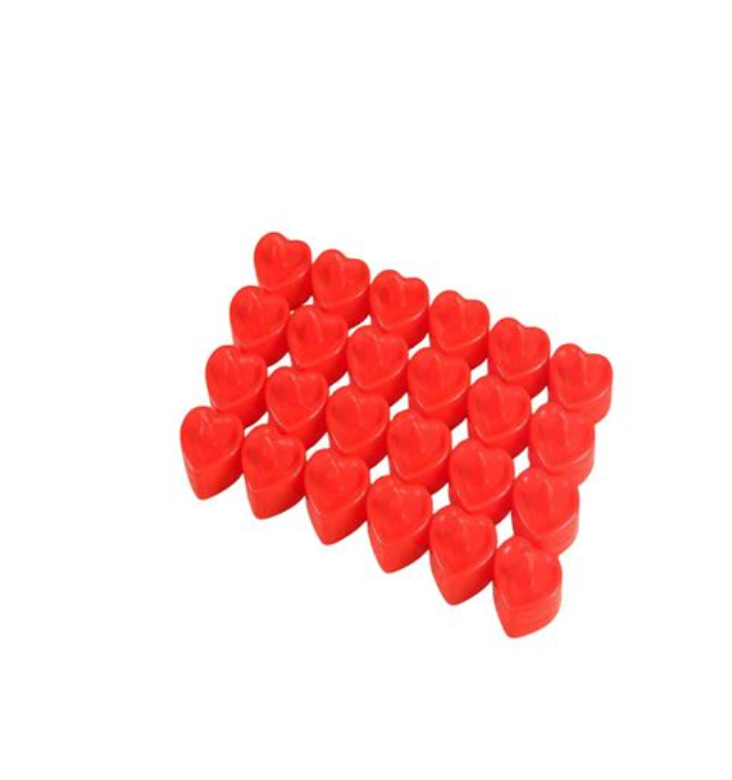 12-Pack Red Flameless LED Candles