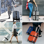 Secure Your Luggage Belts - 2 Piece - Pink