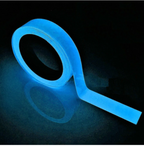 1roll 3m PET Tape, Daily Blue Glow In The Dark Decorative Tape
