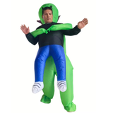 Deep Purple Cape Alien Inflatable Costume