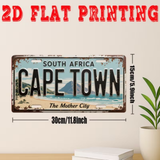 Vintage Metal Tin Sign