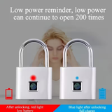 Mini Smart Fingerprint Padlock