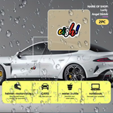 2pcs Eish Sticker Expressing South African Culture