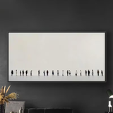 1 Piece Panoramic Unframed Canvas Wall Art