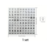Switchplate Stickers, Adhesive-Free Switch Identification Stickers
