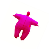 1 piece Adult Inflatable Full Body Suit Costume pink