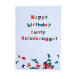 Funny Birthday Card - Happy Birthday Hunty McHuckNugget