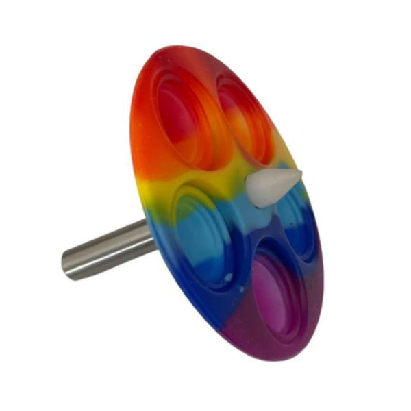 Fidgit- Spinning top- Pop it - Rainbow