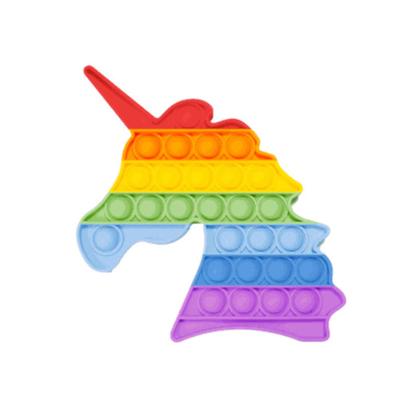 Pop It Fidget Pad – Bubble Popping Sensation - Unicorn