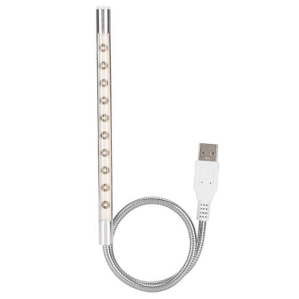 Portable Ultra Bright 10 LED Flexible Mini USB Lights