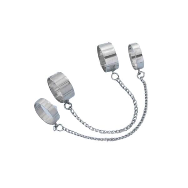 Ring With Chain - 4-Piece