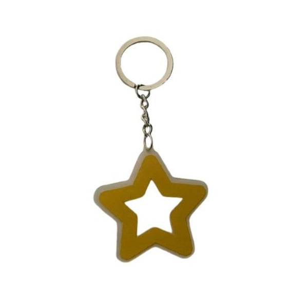 Squid Game Keyring- Dalgona Cookie- Star