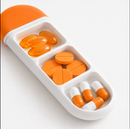 PocketPill Portable Organizer - White,