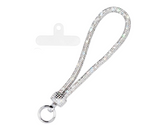 Silver Rhinestone Phone Lanyard - Universal