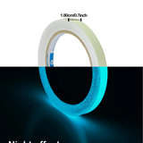 1roll 118.11inch PVC Adhesive Glow In The Dark Floor Sealing Sticker