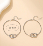 Handcuff Chain Friendship - 2 Pieces