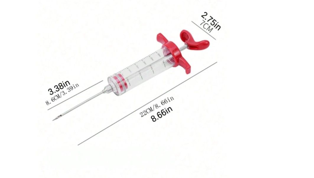 1 Piece - Food Seasoning Syringe - Multi-Color