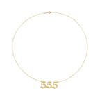 Cabs - Angel Numbers Pendant Chain