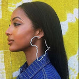 Africa Shaped Earrings
