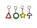 Squid Game Keyring- Dalgona Cookie- Triangle