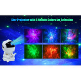 Astronaut Rotatable Mini Nebula Projector Night Light