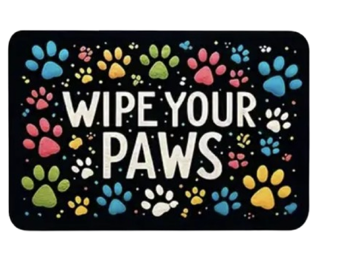 Door Mat - Wipe Your Paws