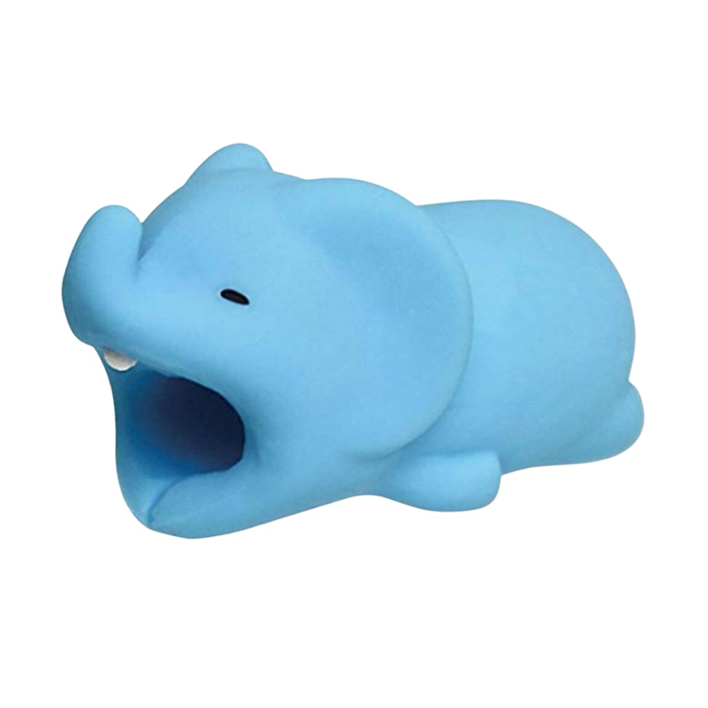 Phone Cable Protector- Identifier - Elephant