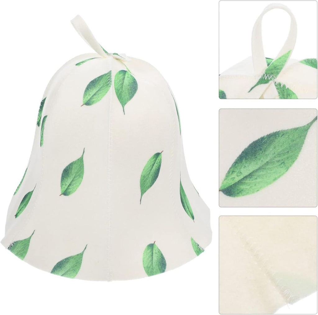 Unisex Felt Sauna Hat