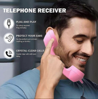 Retro Wired Handset-Type C- White