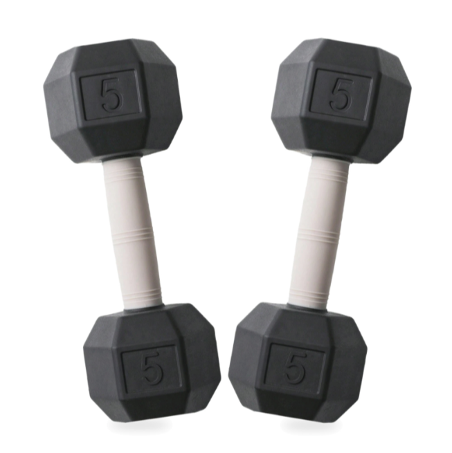Baby Dumbbell Rattle - Mini Gym Toy for Little Lifters